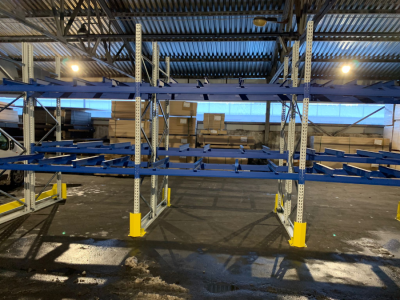 Vi utstyrte lageret i Riga med nye pallereoler 5